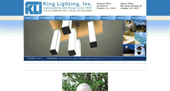 Desktop Screenshot of king-lighting.com